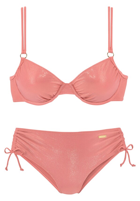 LASCANA, Bikini, rózsaszín, 3 kép a 4 közül
