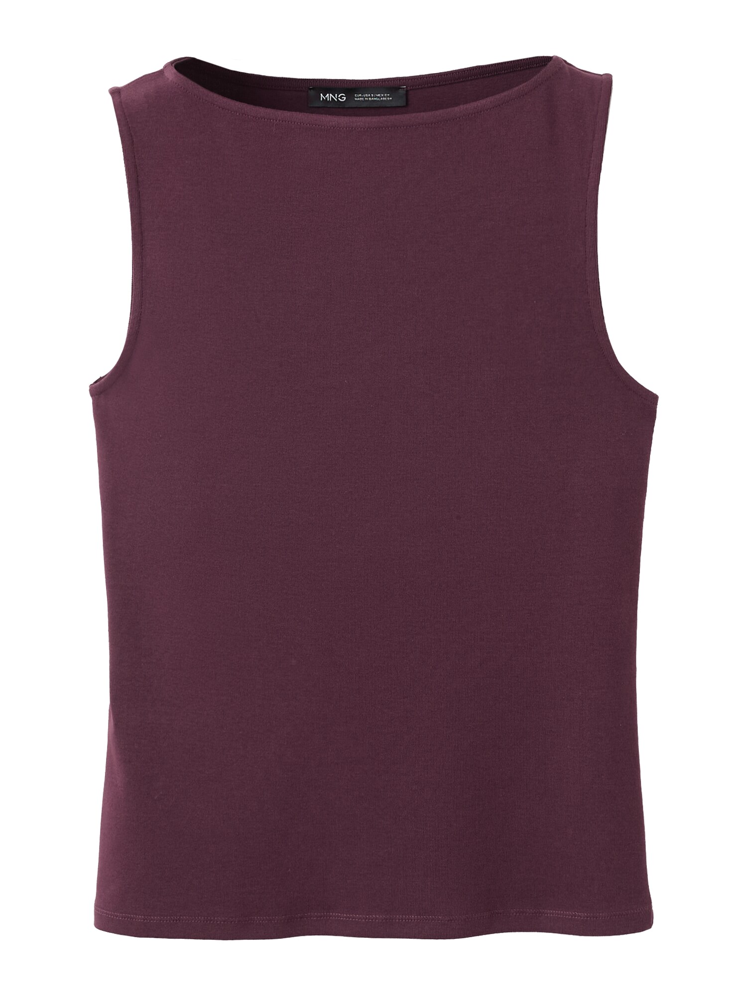 MANGO Top 'TECLI'  roșu bordeaux