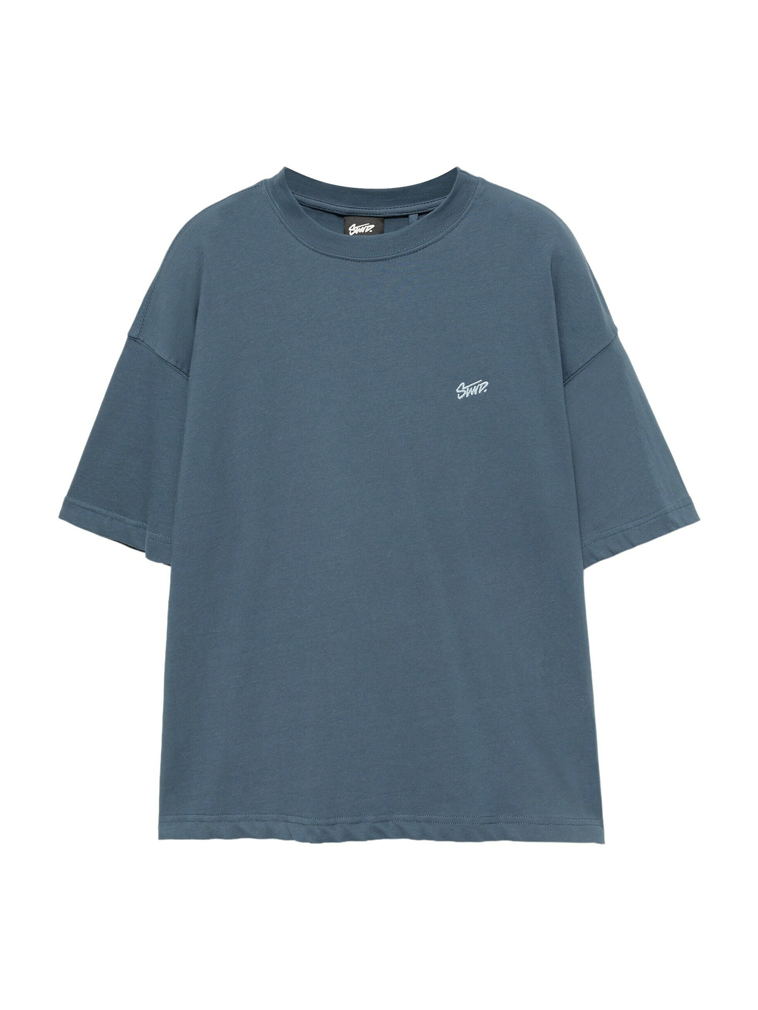 Pull&Bear Tricou STWD bleumarin