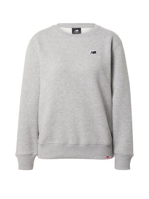 New Balance Sweatshirt Grijs gemêleerd / Zwart / Wit