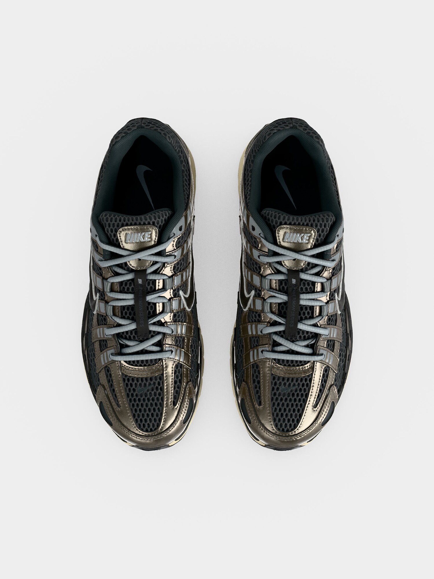 Nike Sportswear Zapatillas deportivas bajas 'P-6000'  antracita / plata – imagen 4