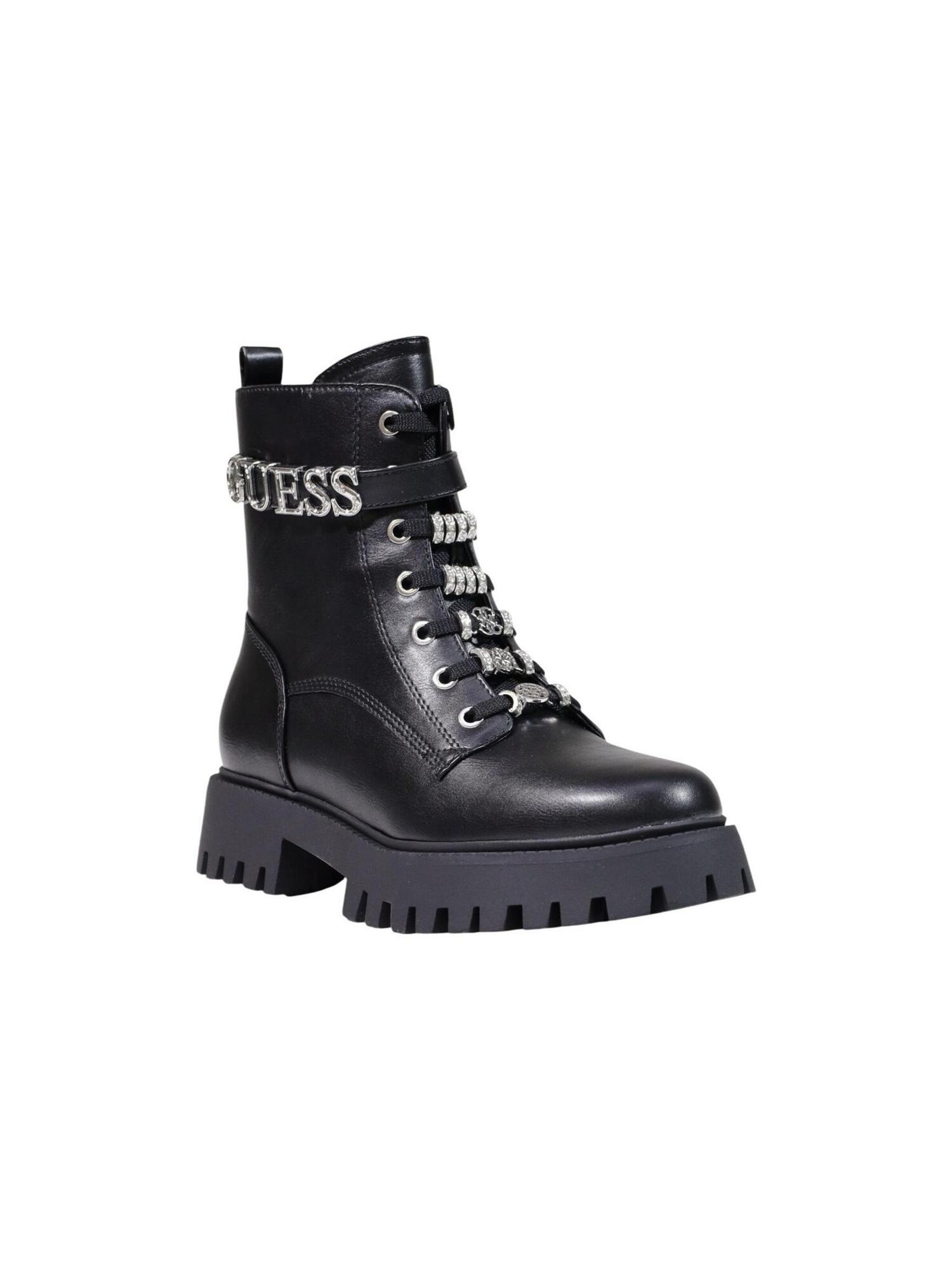 GUESS Botas con cordones 'FICKI FLFFIC ELE10' negro – imagen 2
