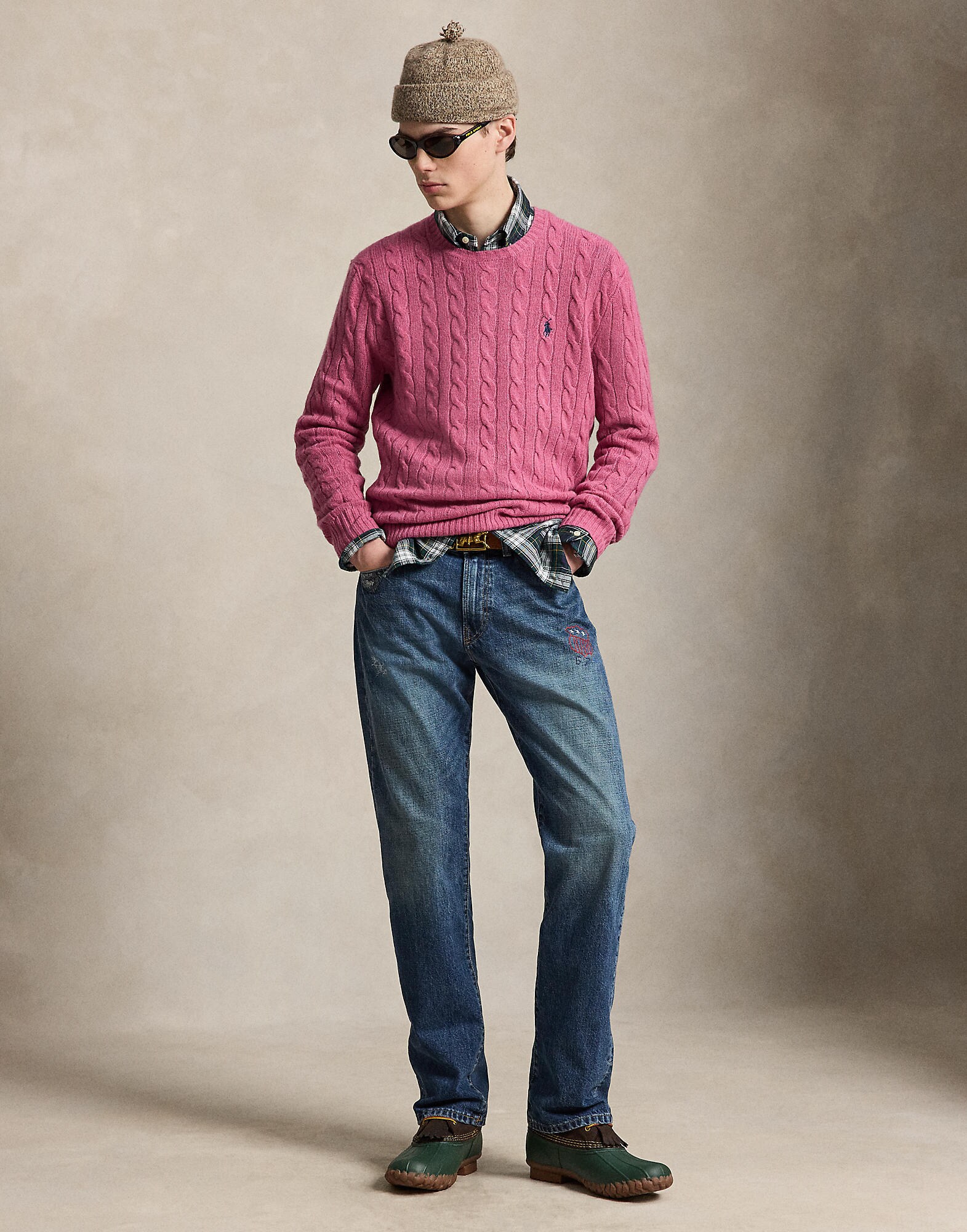 Ralph Lauren Jersey  rosa – imagen 4