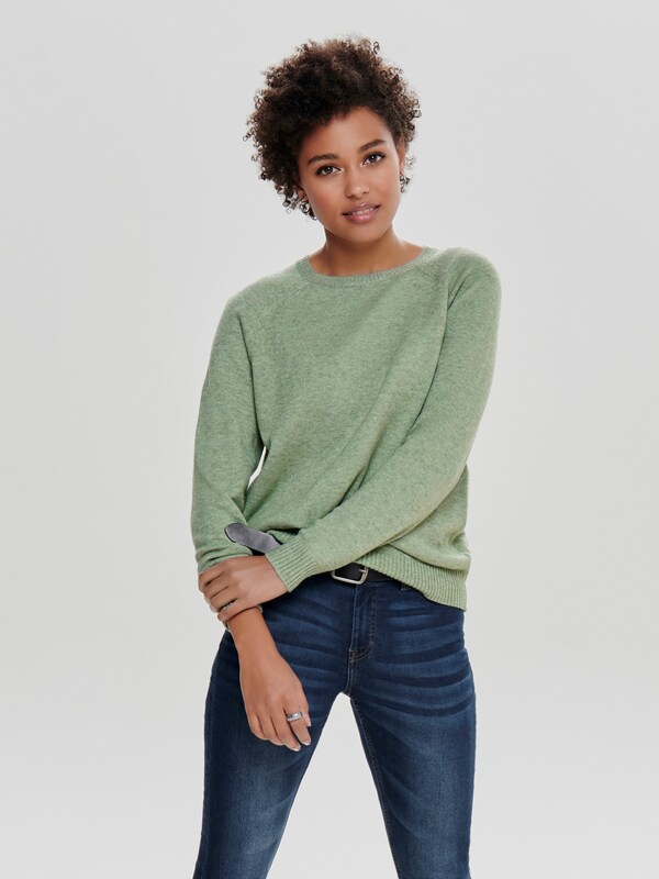 Only Lesly Kings Strickpullover mit Rundhalsausschnitt