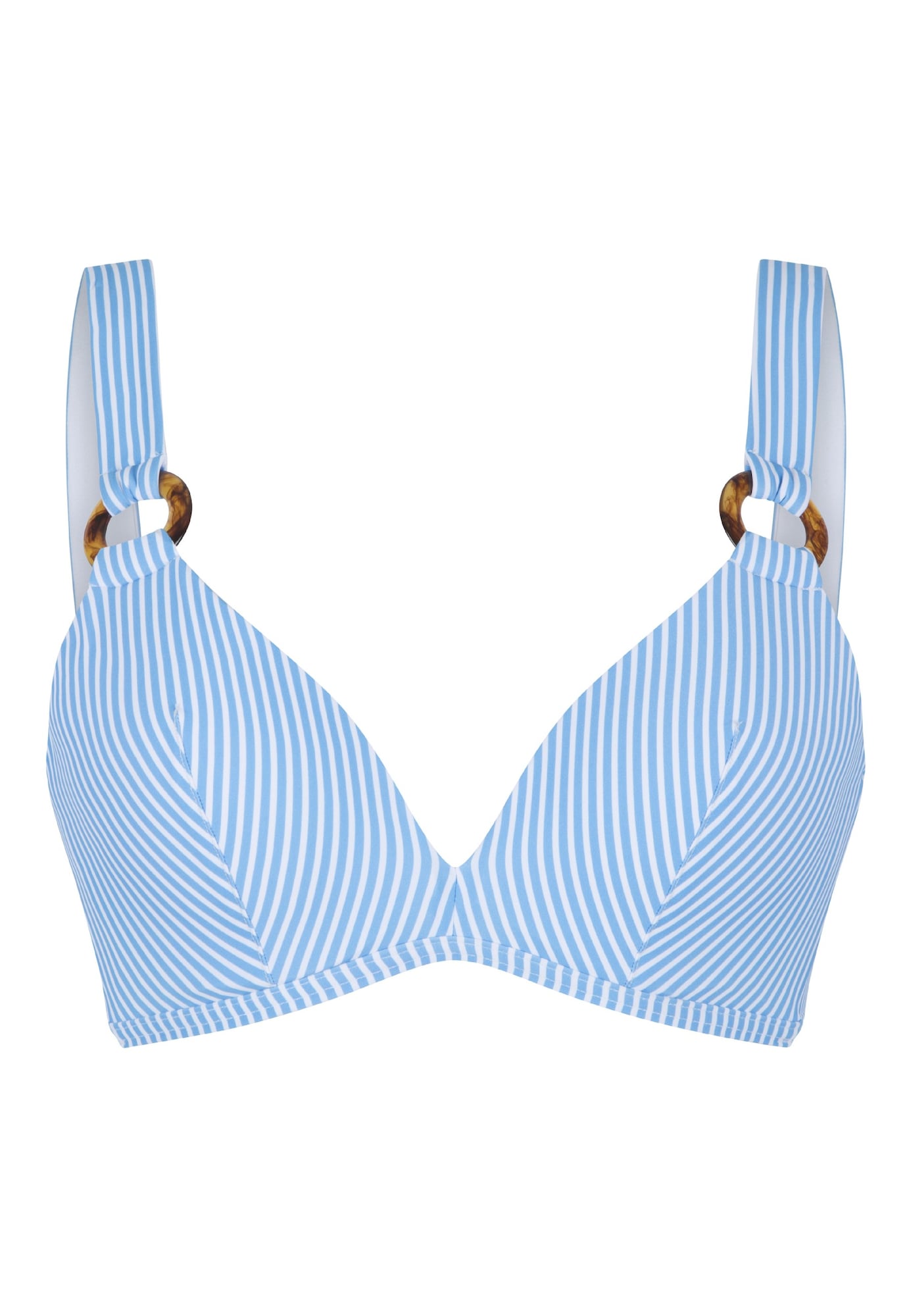 LingaDore Bikinio viršutinė dalis mėlyna / balta