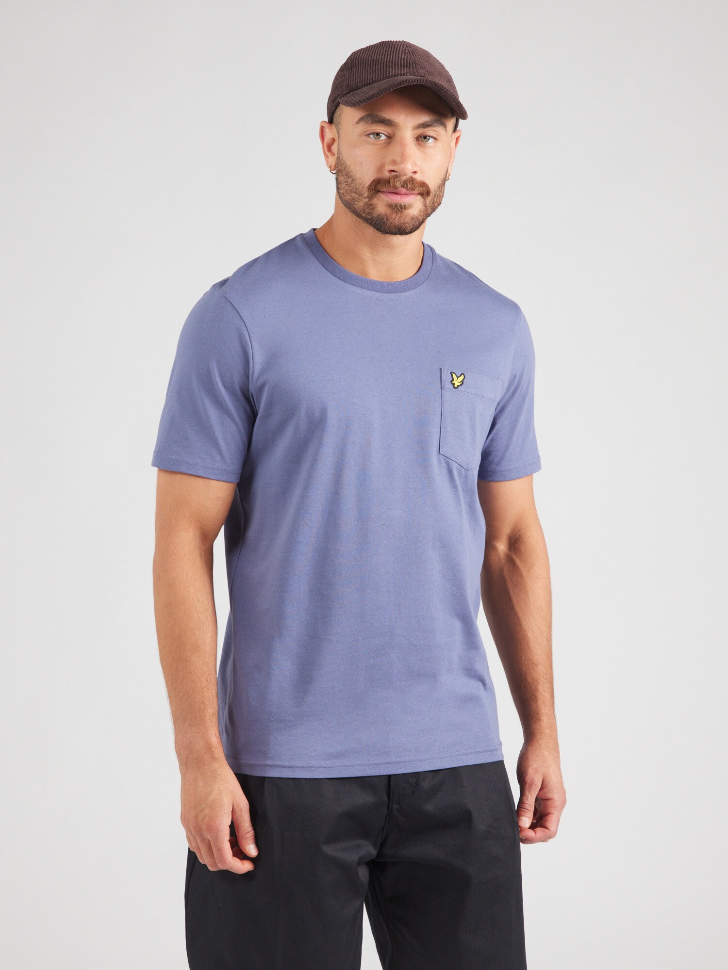 Lyle & Scott Póló  ibolyakék termék 2. képe