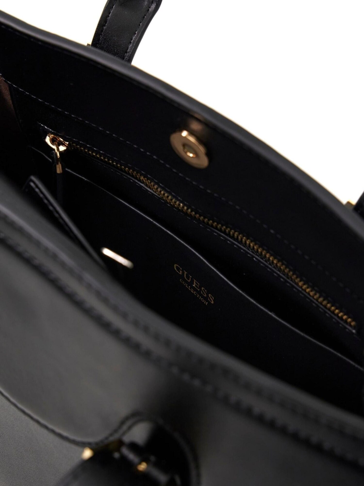 GUESS Bolso de hombro 'Guess Sac Bandoulière Diana Maxi Satchel Black' negro – imagen 7