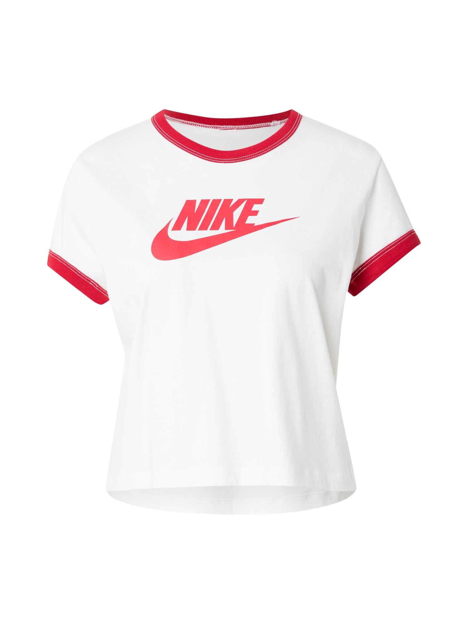 Nike Sportswear Póló 'RINGER'  piros / fehér akciós termékkép 1