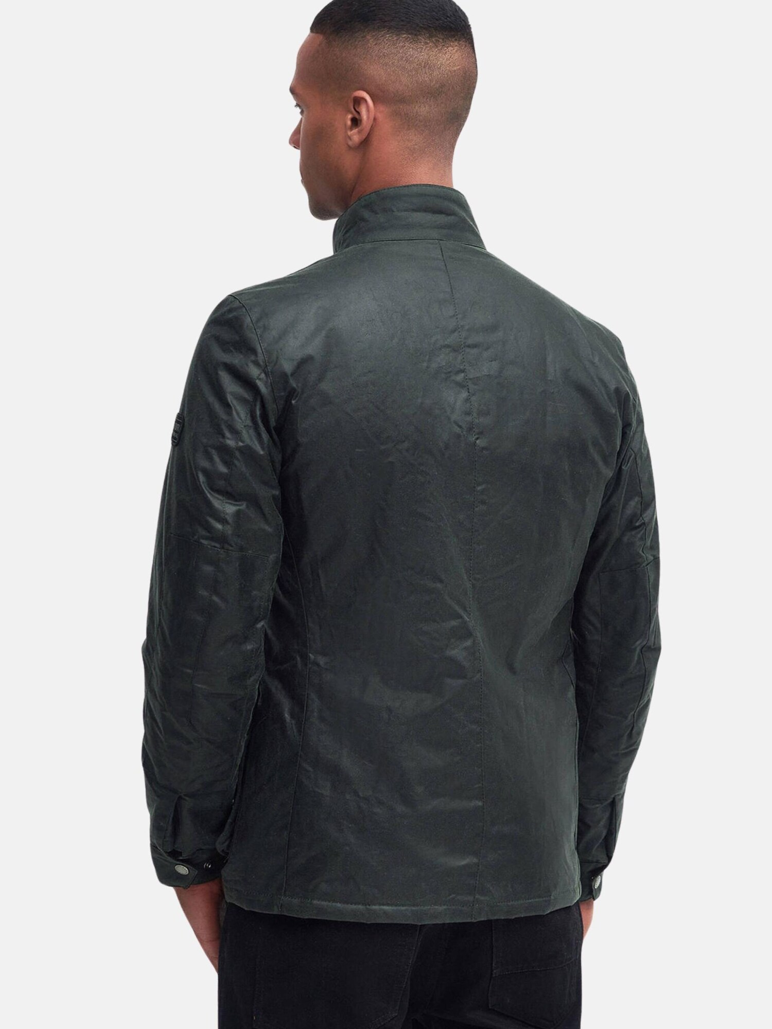 Barbour International Chaqueta de invierno 'DUKE'  verde oscuro – imagen 4