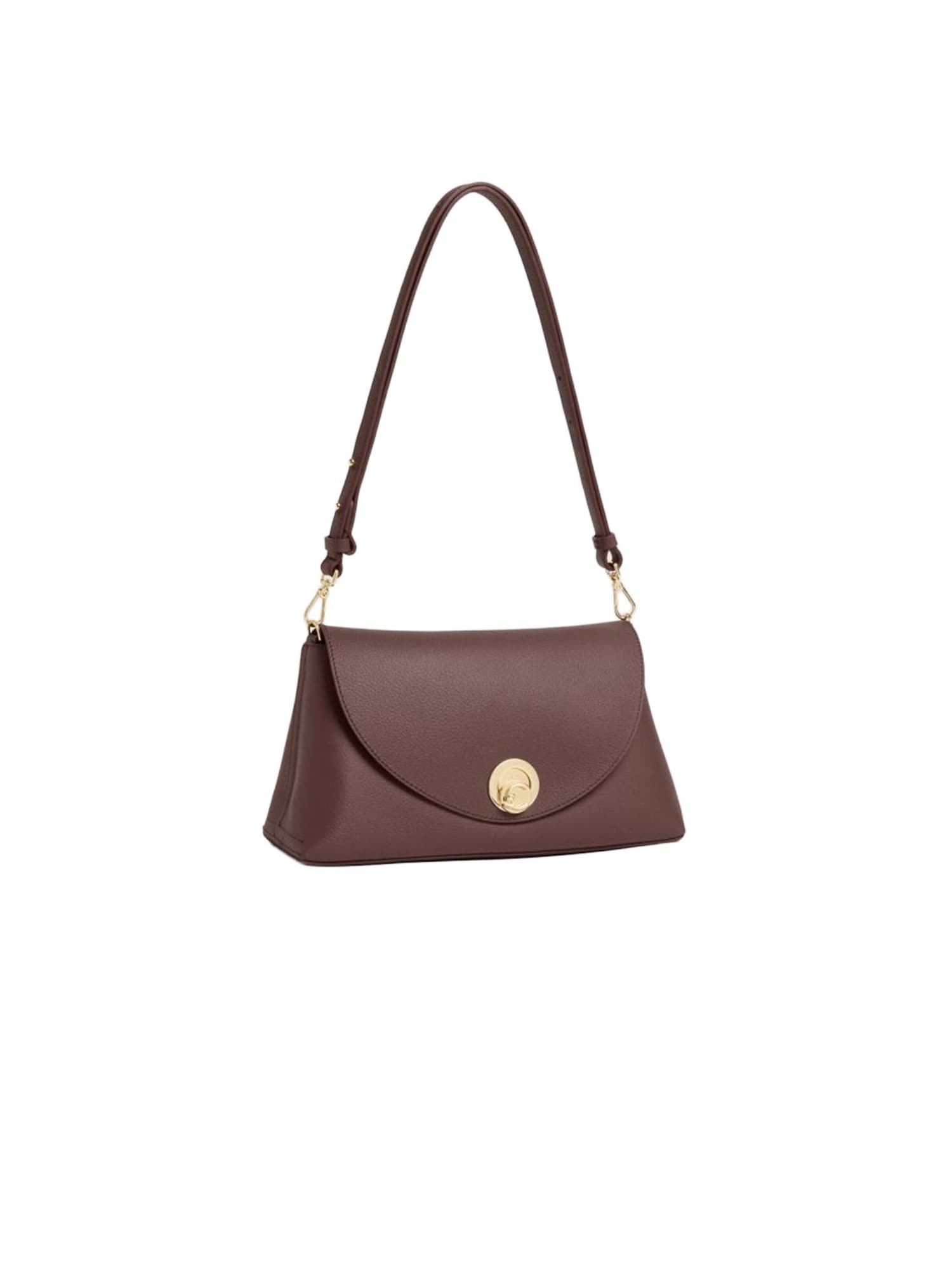 Coccinelle Bolso de mano 'Coccinelle Nikla Handbag Double Grainy Leather' chocolate – imagen 2