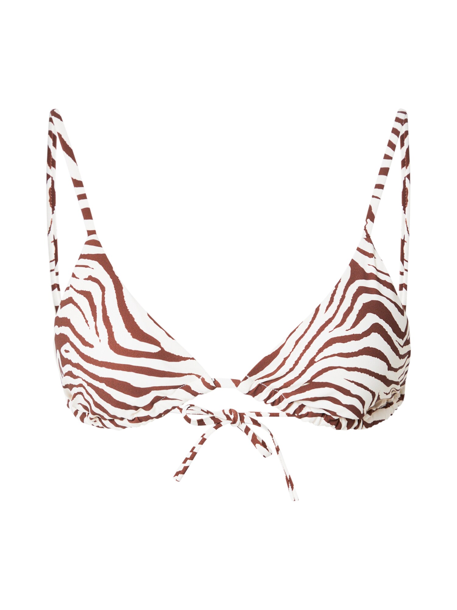 ETAM Bikini gornji dio 'TANZANIA'  ecru/prljavo bijela / smeđa