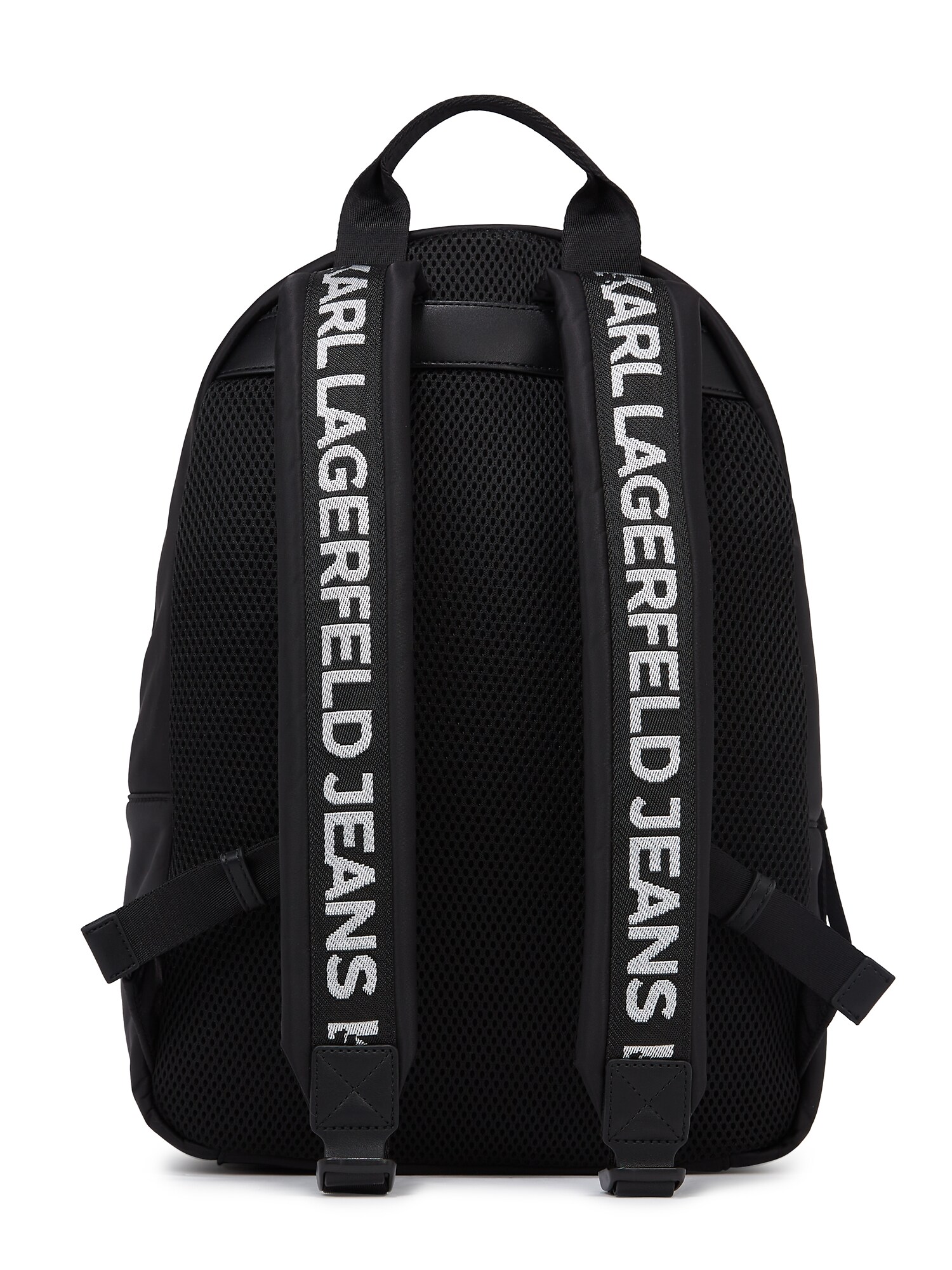 KARL LAGERFELD JEANS Hátizsák ' ESSENTIAL '  fekete / fehér termék 2. képe