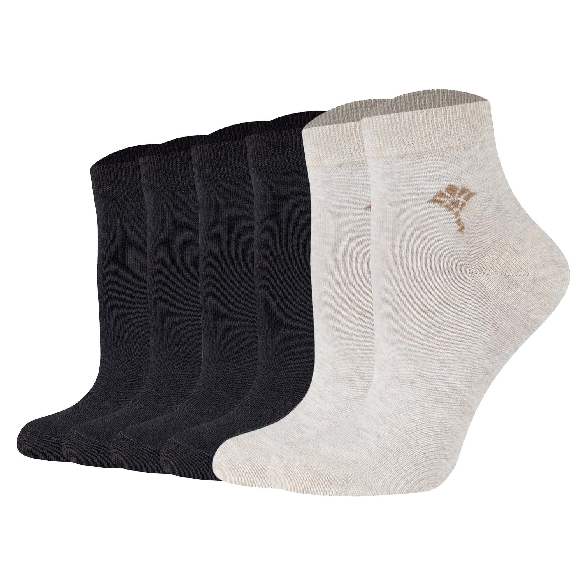JOOP! Calcetines  negro / blanco moteado
