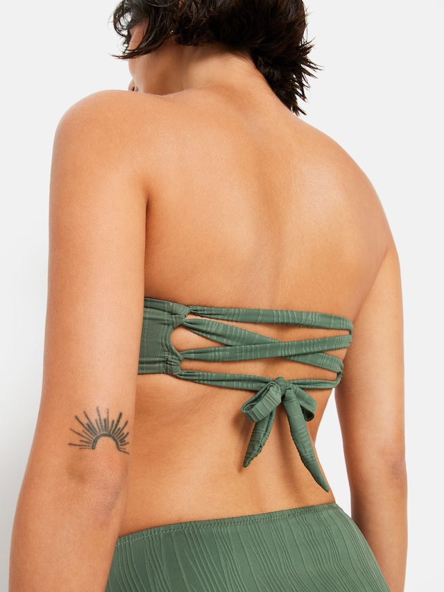 LSCN by LASCANA, Bikini 'Egitura', zöld, 7 kép a 8 közül