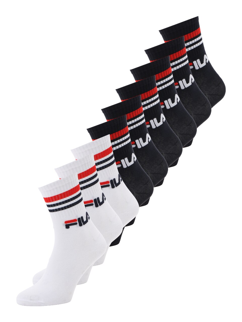 Sockor marinblå / röd