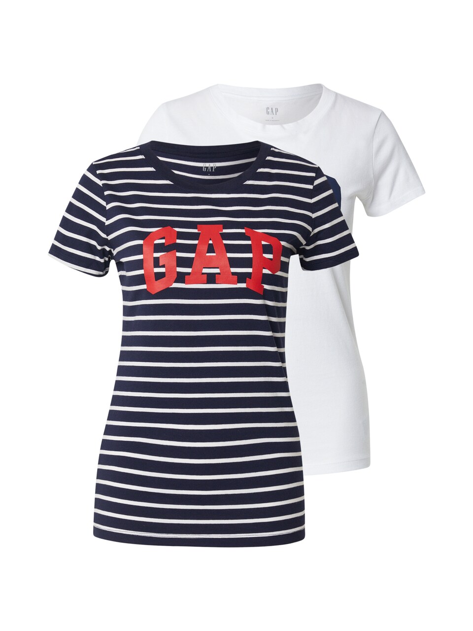 T-shirt 'FRANCHISE' marinblå / röd