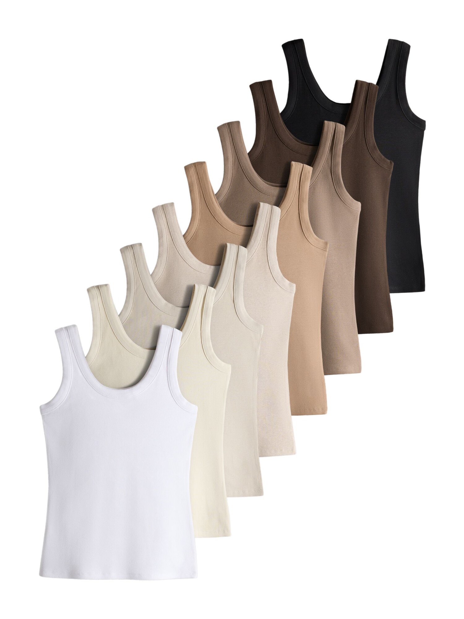 Topp beige / kräm / kitt / brun / cappuccino / ljusbrun / svart
