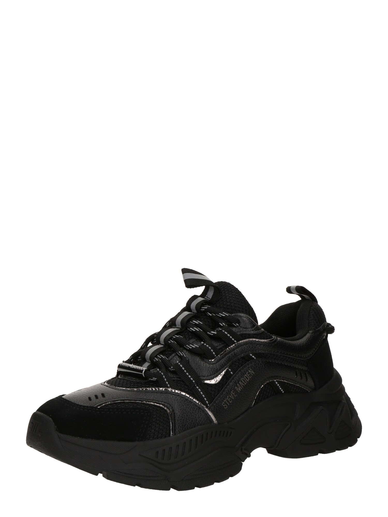 Steve Madden Sneakers Laag 'Animates-E' Zwart / Wit