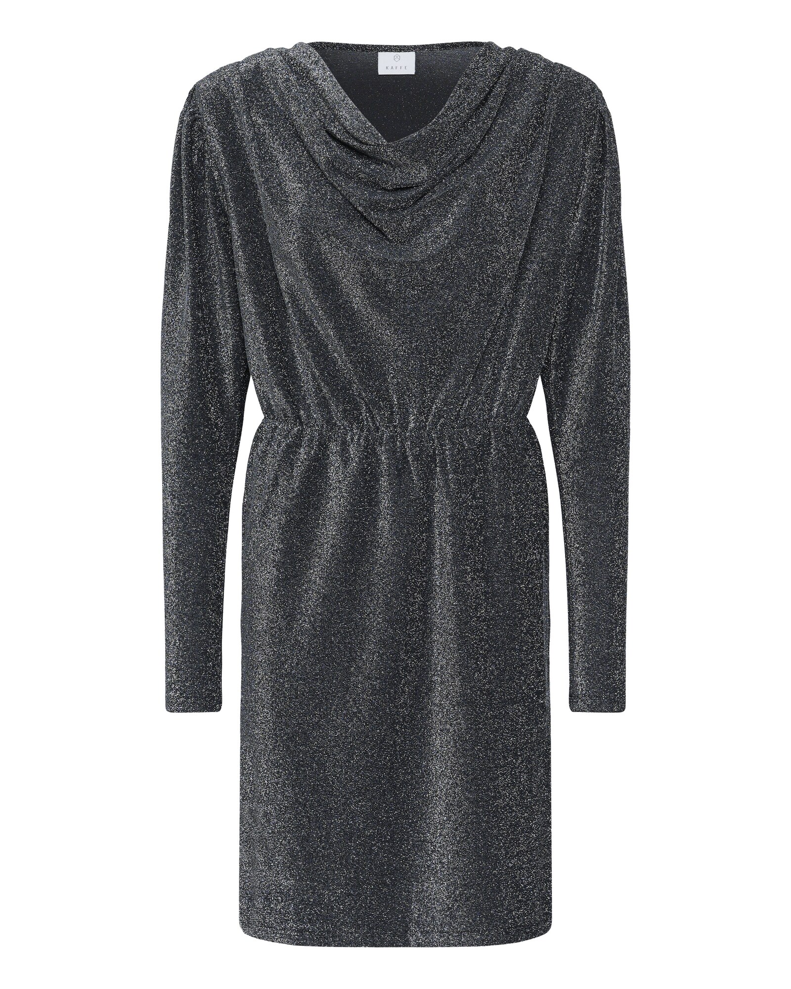 Kaffe Vestido 'KARita'  gris oscuro / plata