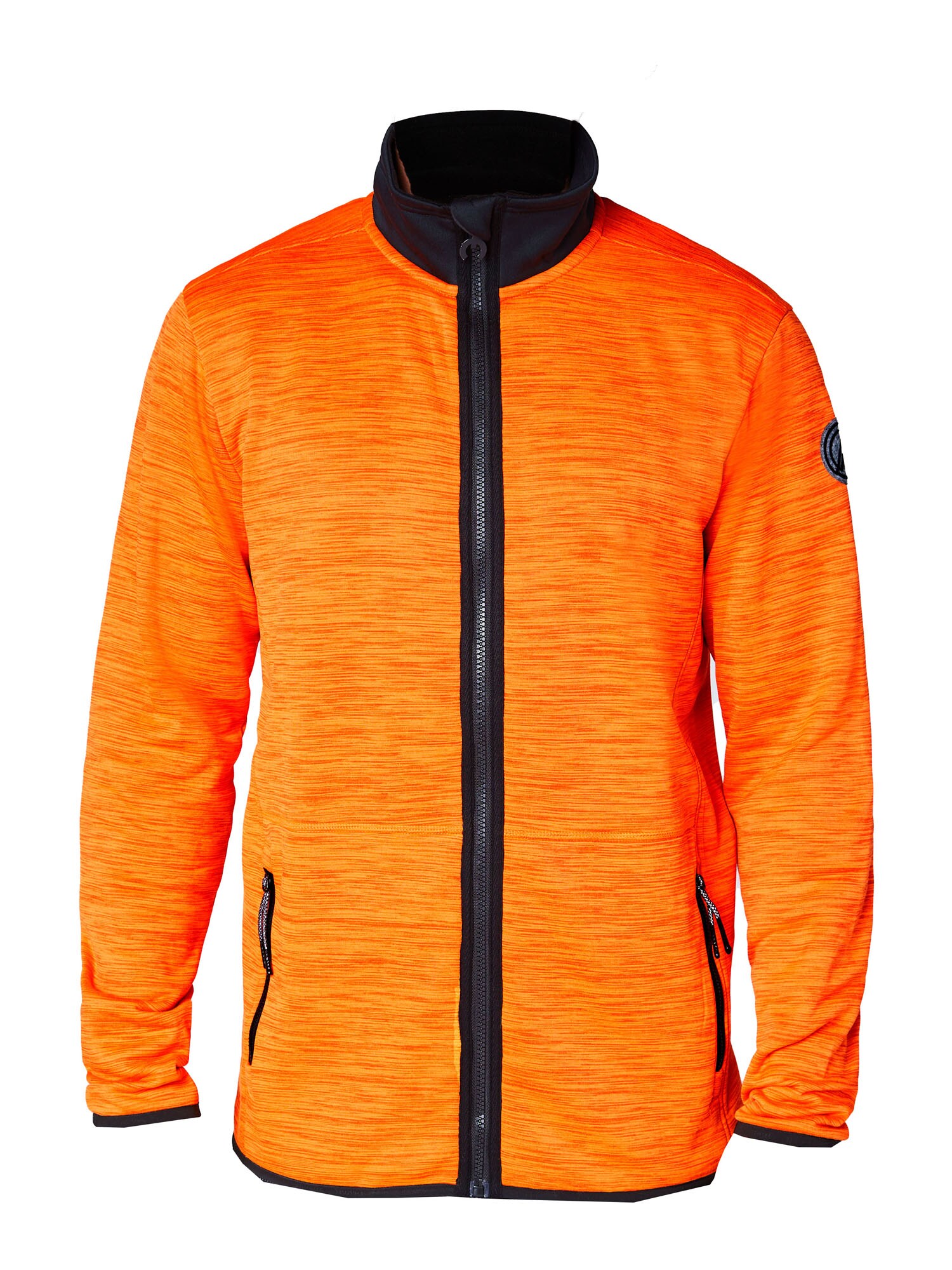 CHIEMSEE Sportinis džemperis 'SABALAN'  margai oranžinė / juoda