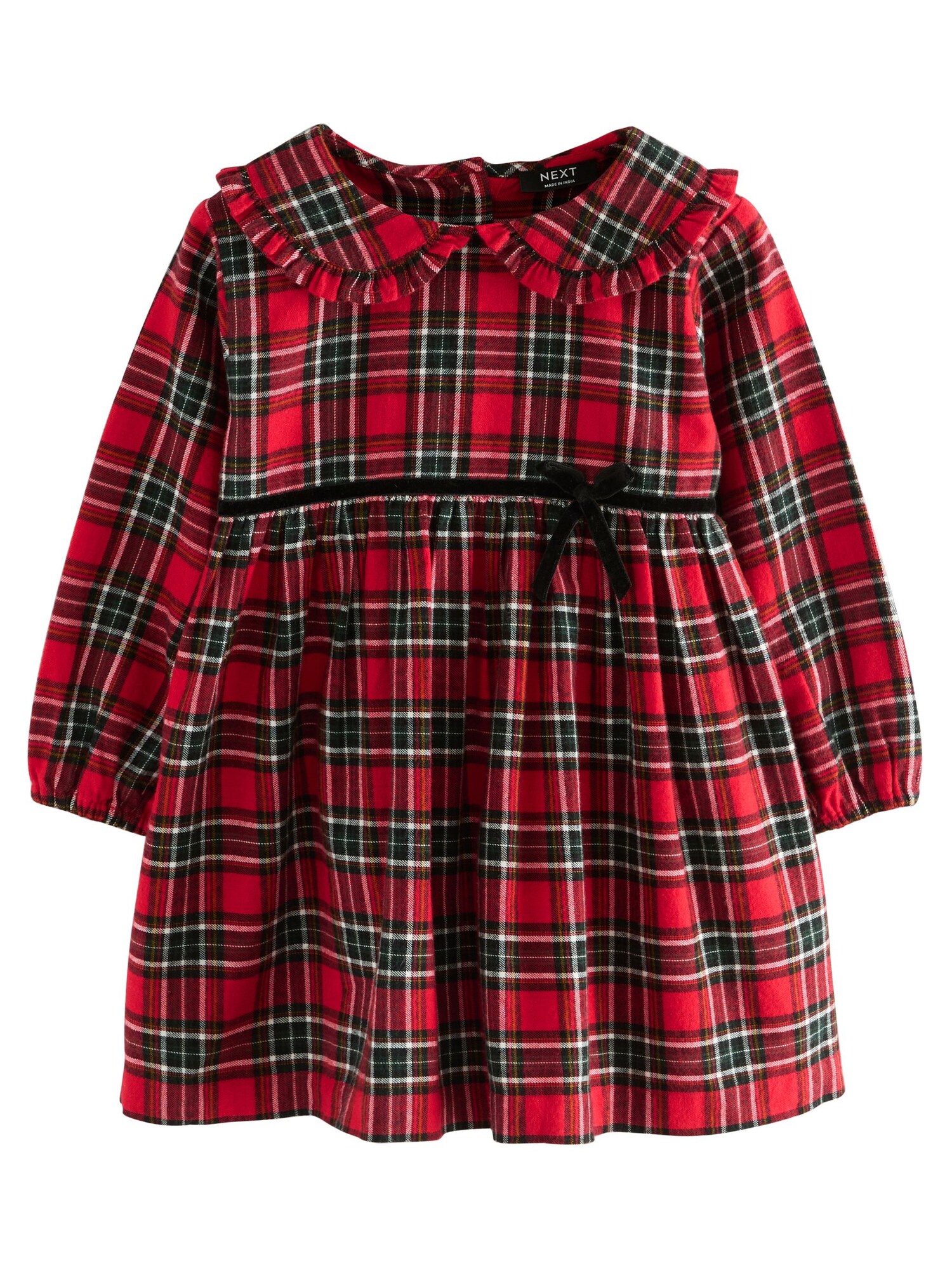 Next Rochie  galben / roșu / negru / alb