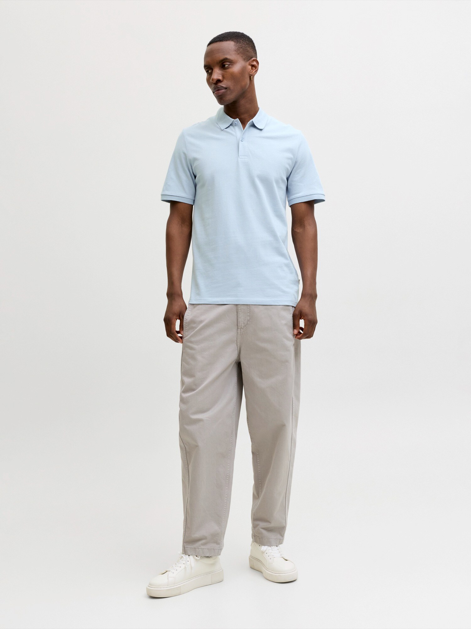 JACK & JONES Tričko 'JJKANE'  nebesky modrá (obrázok 5)