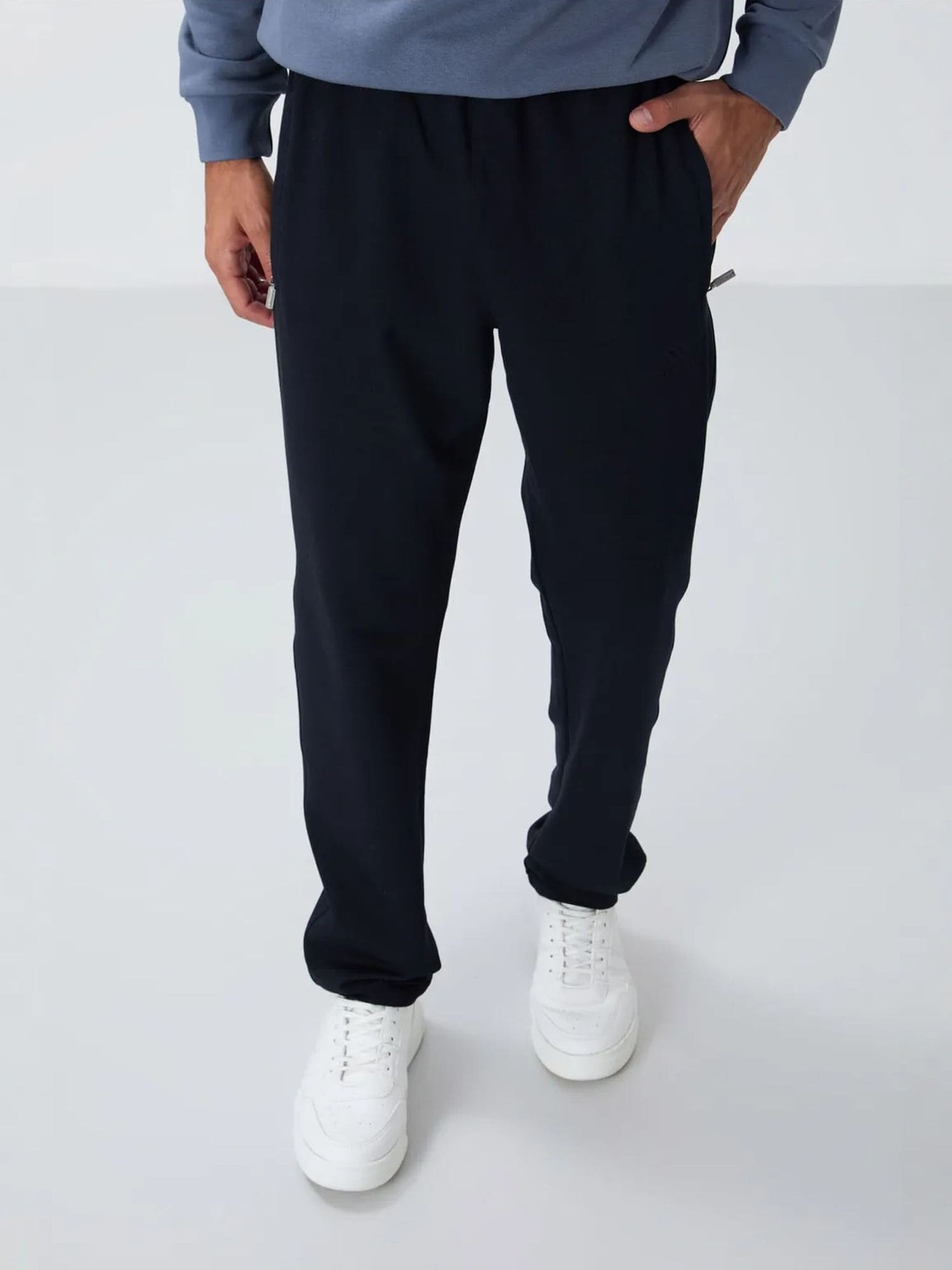Tommy Life Sportske hlače 'Jogginghose' crna