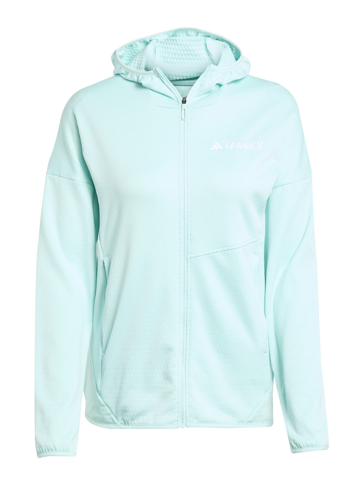 ADIDAS TERREX Jachetă  fleece funcțională Xperior  turcoaz / alb