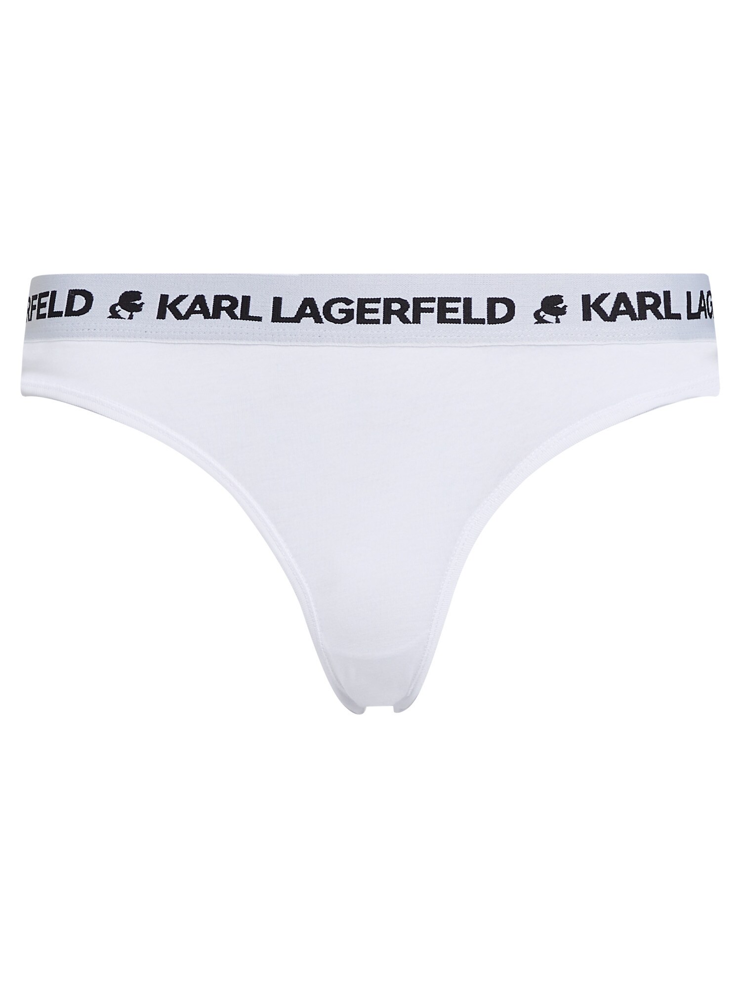 Karl Lagerfeld Nohavičky čierna / biela