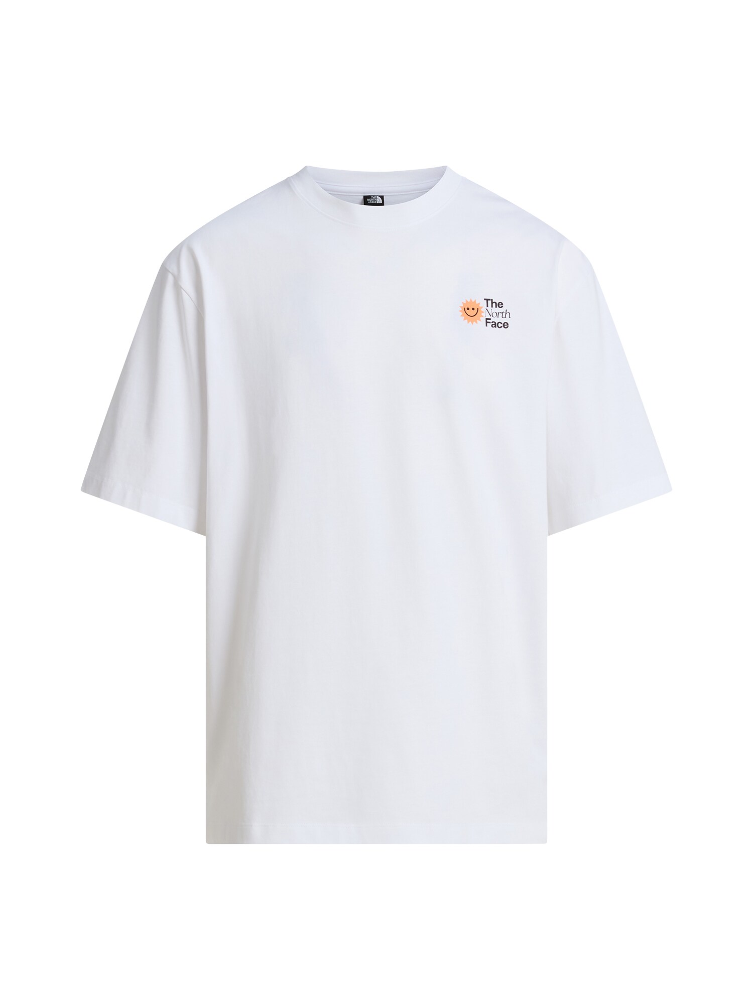 THE NORTH FACE Majica  jabolko / oranžna / črna / bela