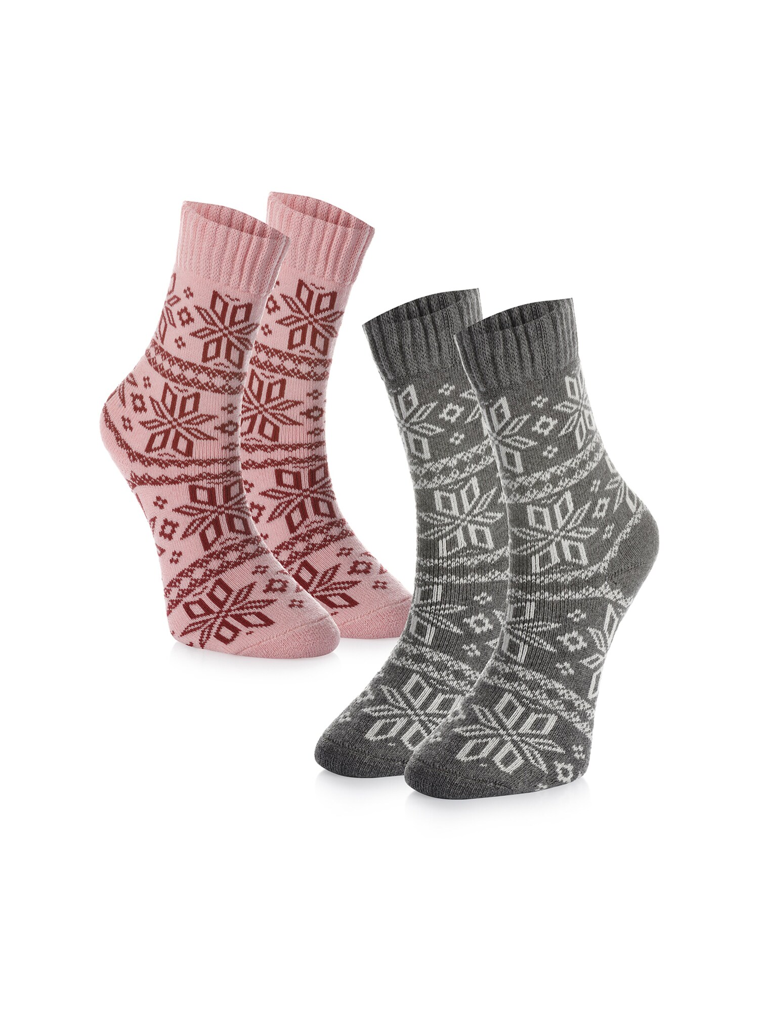 Crea Socks Calcetines  pino / altrosa / rojo / blanco