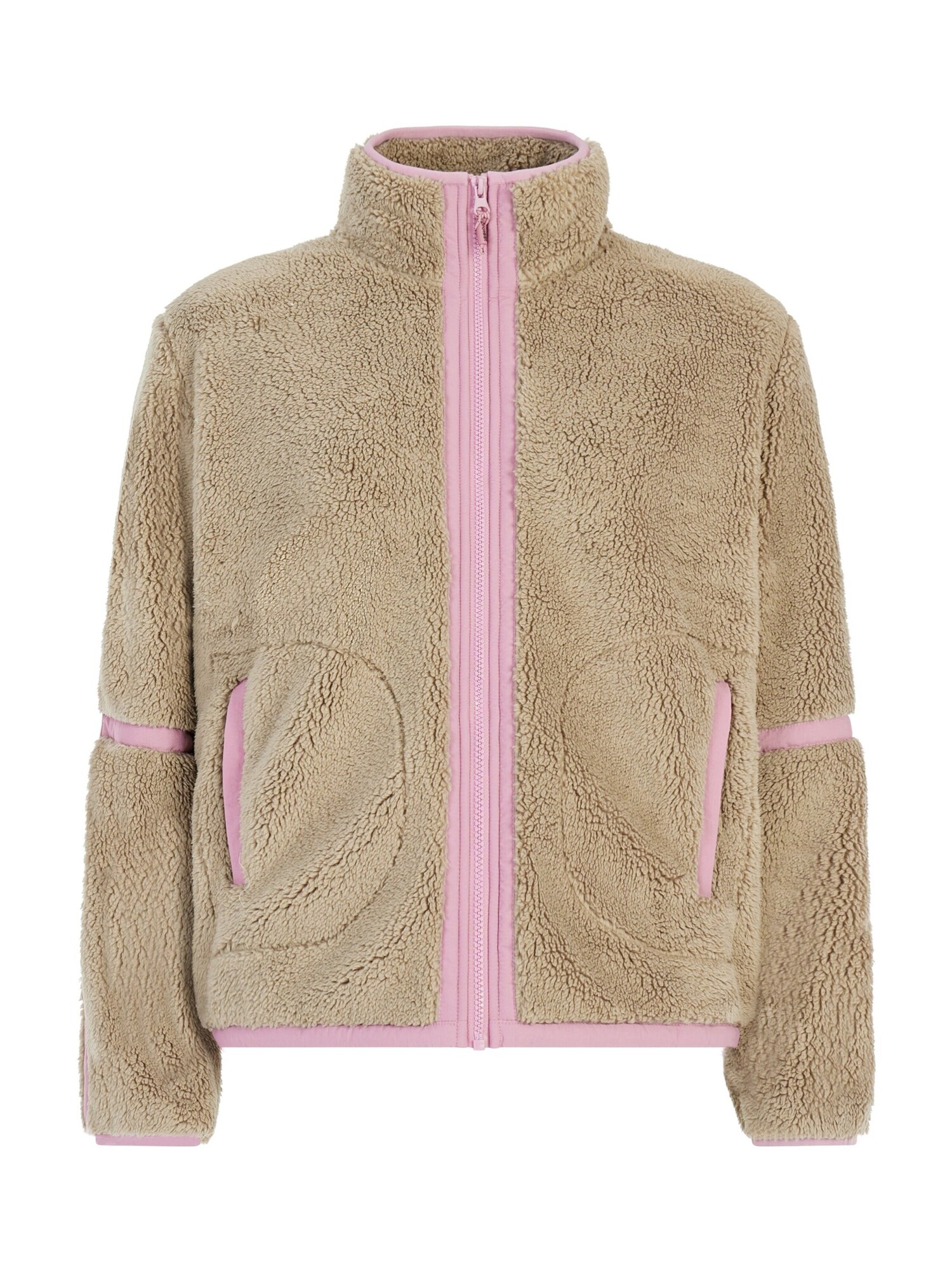 Protest Fleece Jas 'PRTRed' Oudroze