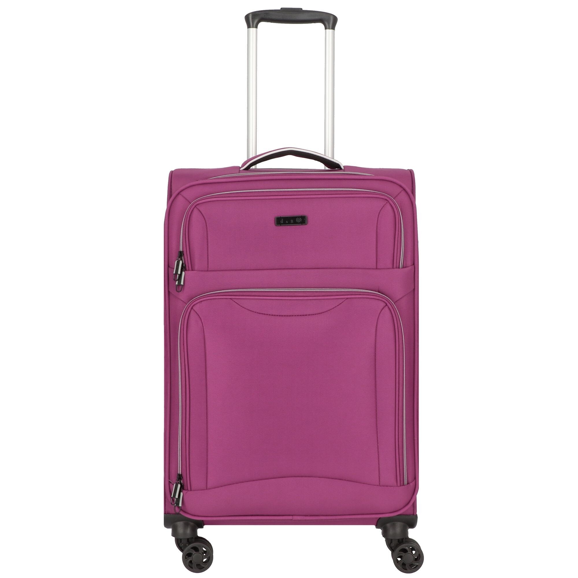 D&N Trolley 'Travel' Roodviolet