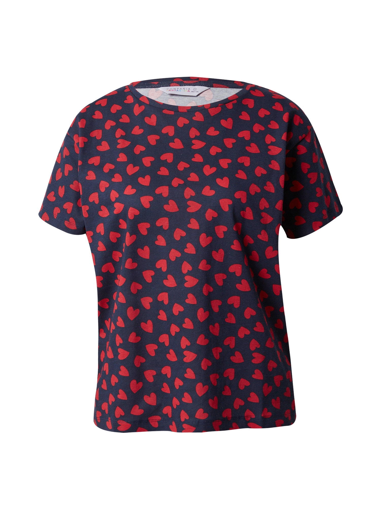 Compania Fantastica Marškinėliai tamsiai mėlyna / raudona