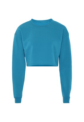 myMo ATHLSR Sweatshirt Cyaan blauw