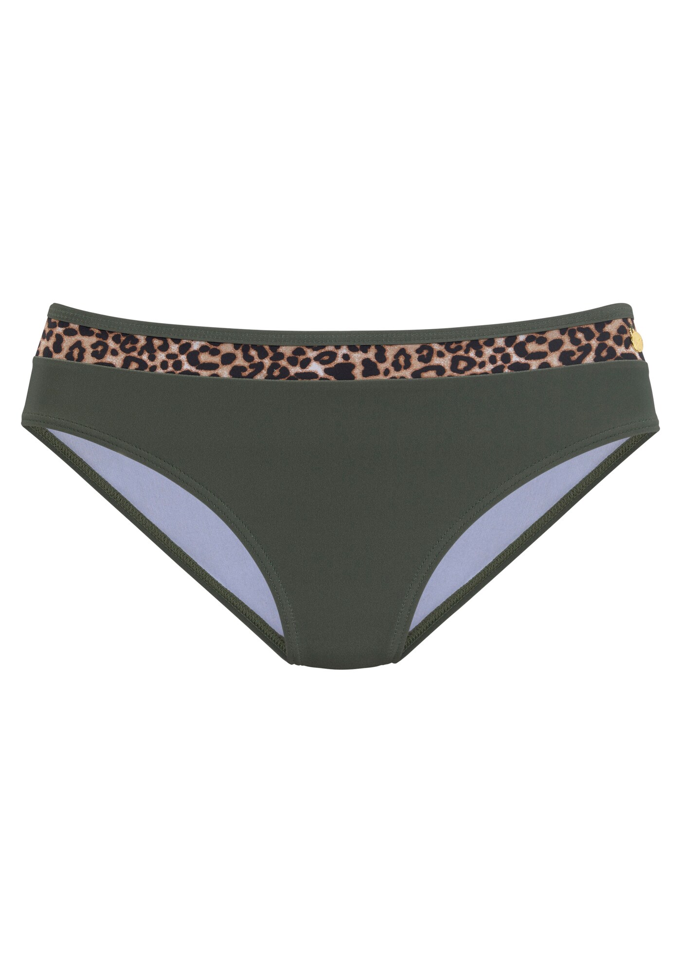 LASCANA Bikini nadrágok  barna / khaki / fekete akciós termékkép 1