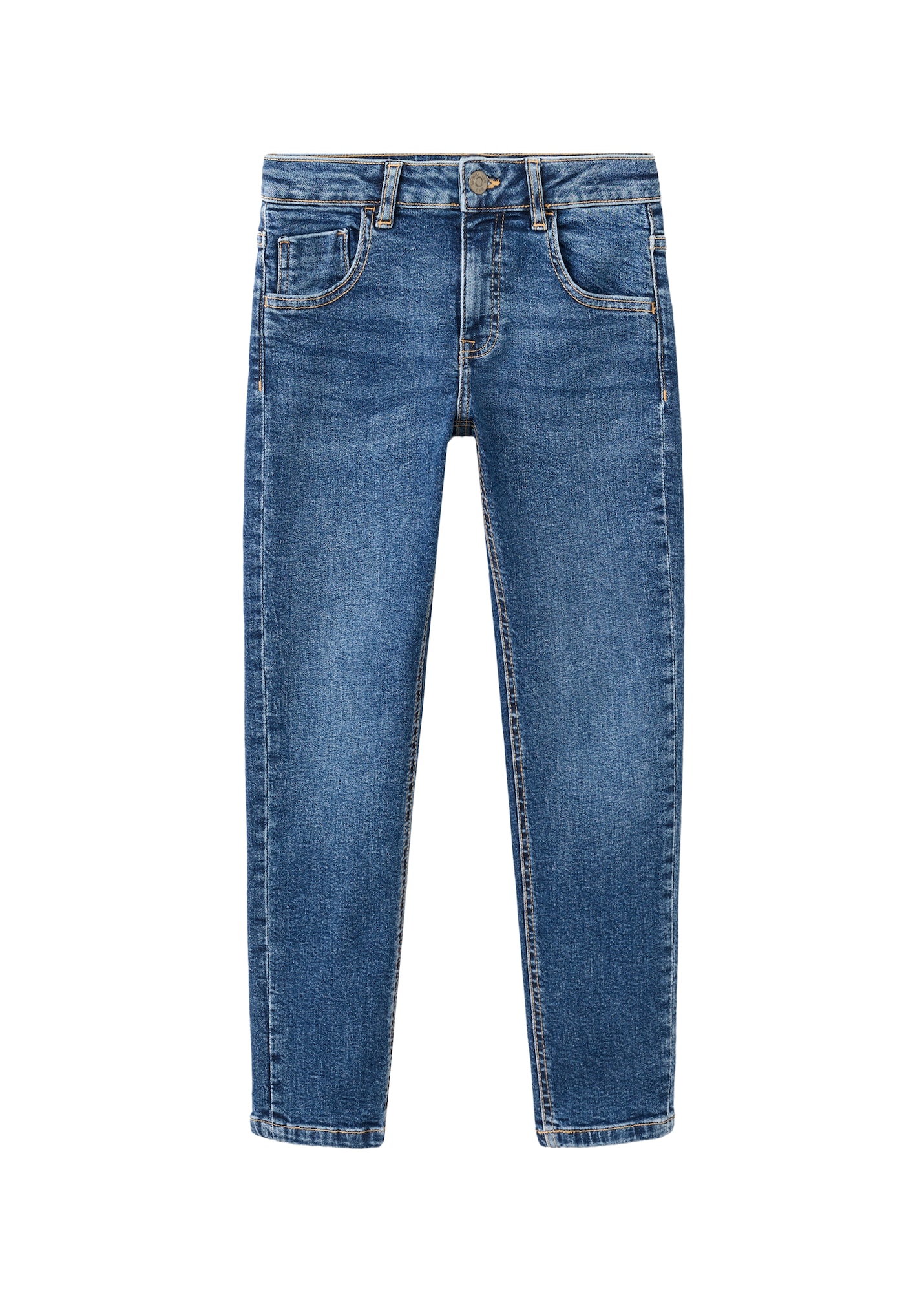 MANGO KIDS Jeans albastru denim