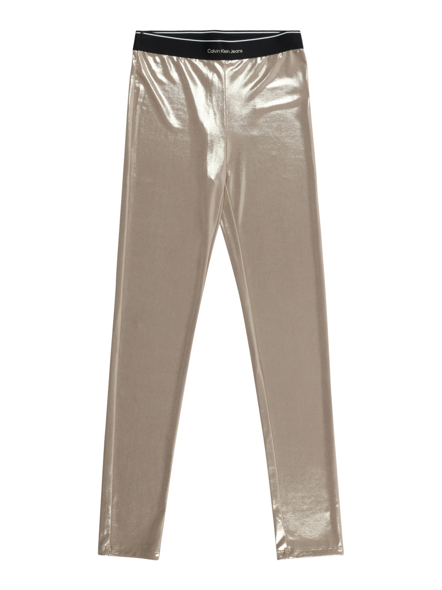 Calvin Klein Jeans Tajice  šampanjac / zlatna / siva / crna / bijela