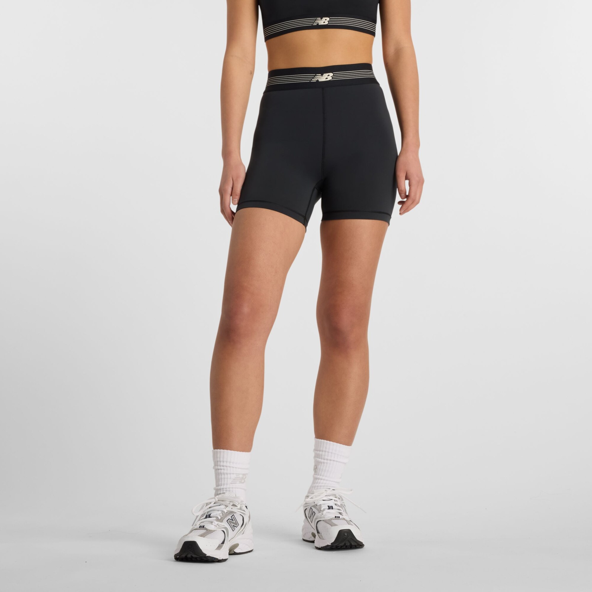 new balance Overal 'Ac Fitted 5'  čierna / biela