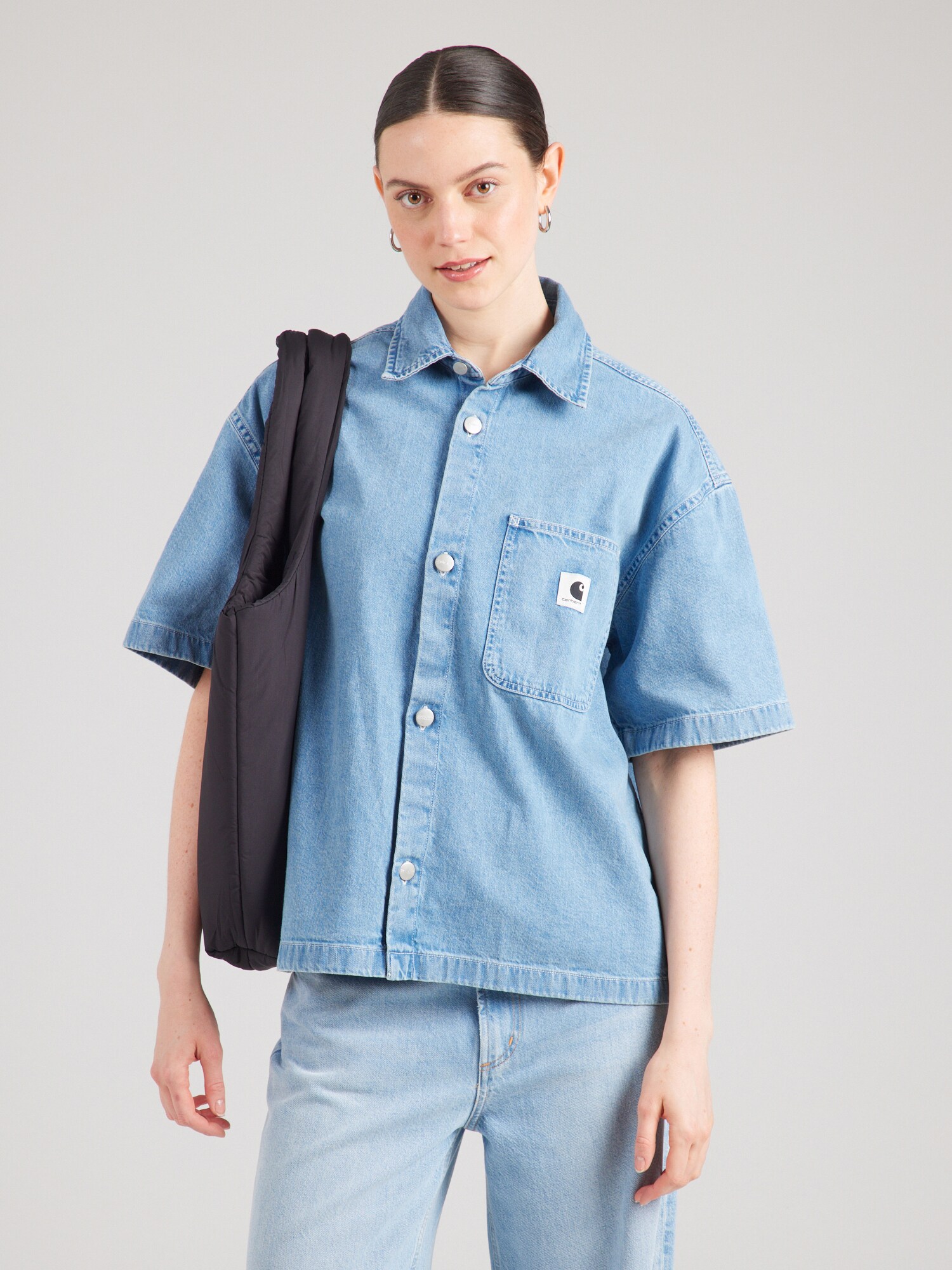 Carhartt WIP Blúz 'Lovilia'  kék farmer termék 2. képe