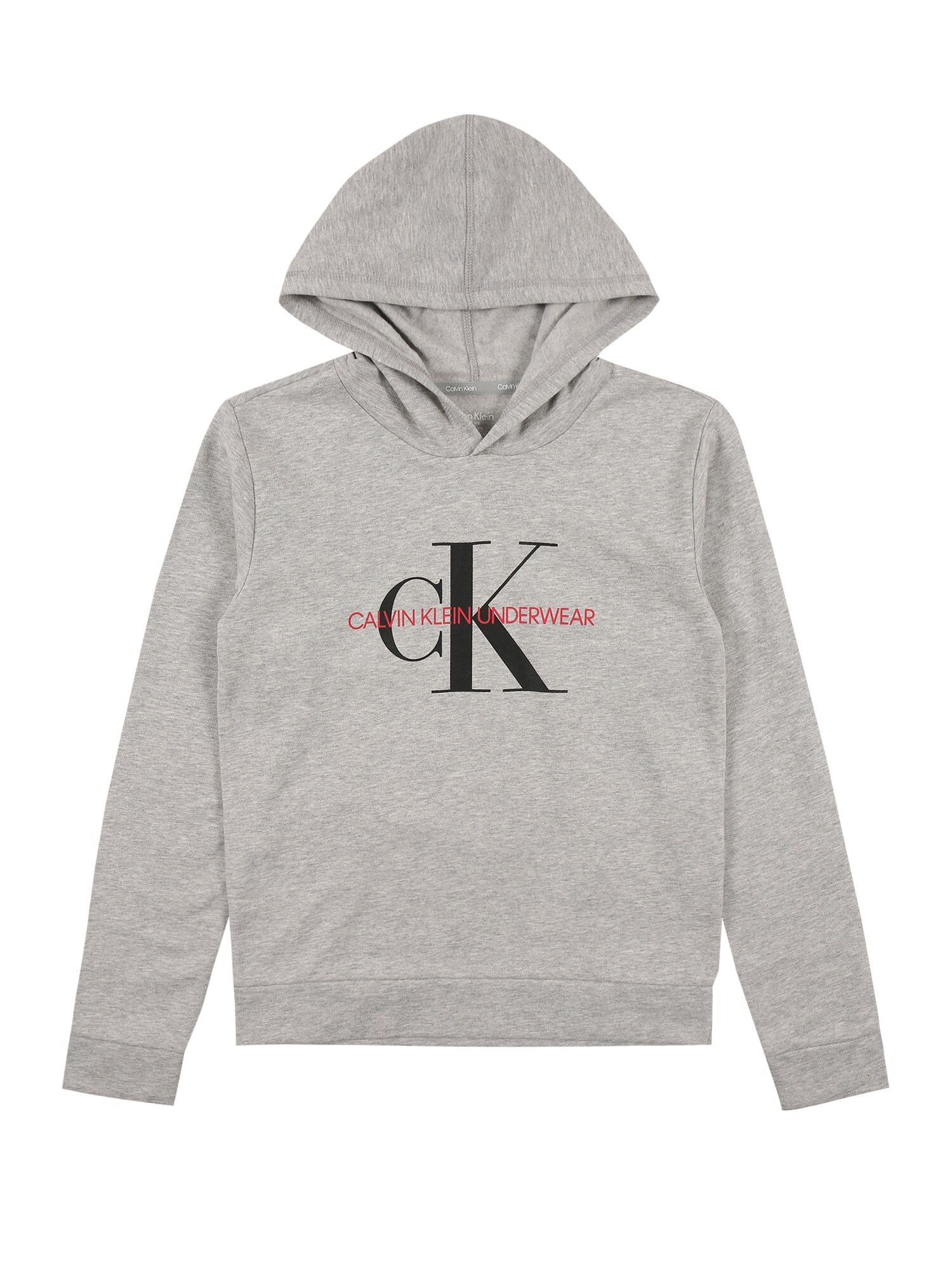 Calvin Klein Underwear Megztinis be užsegimo  margai pilka / juoda / raudona