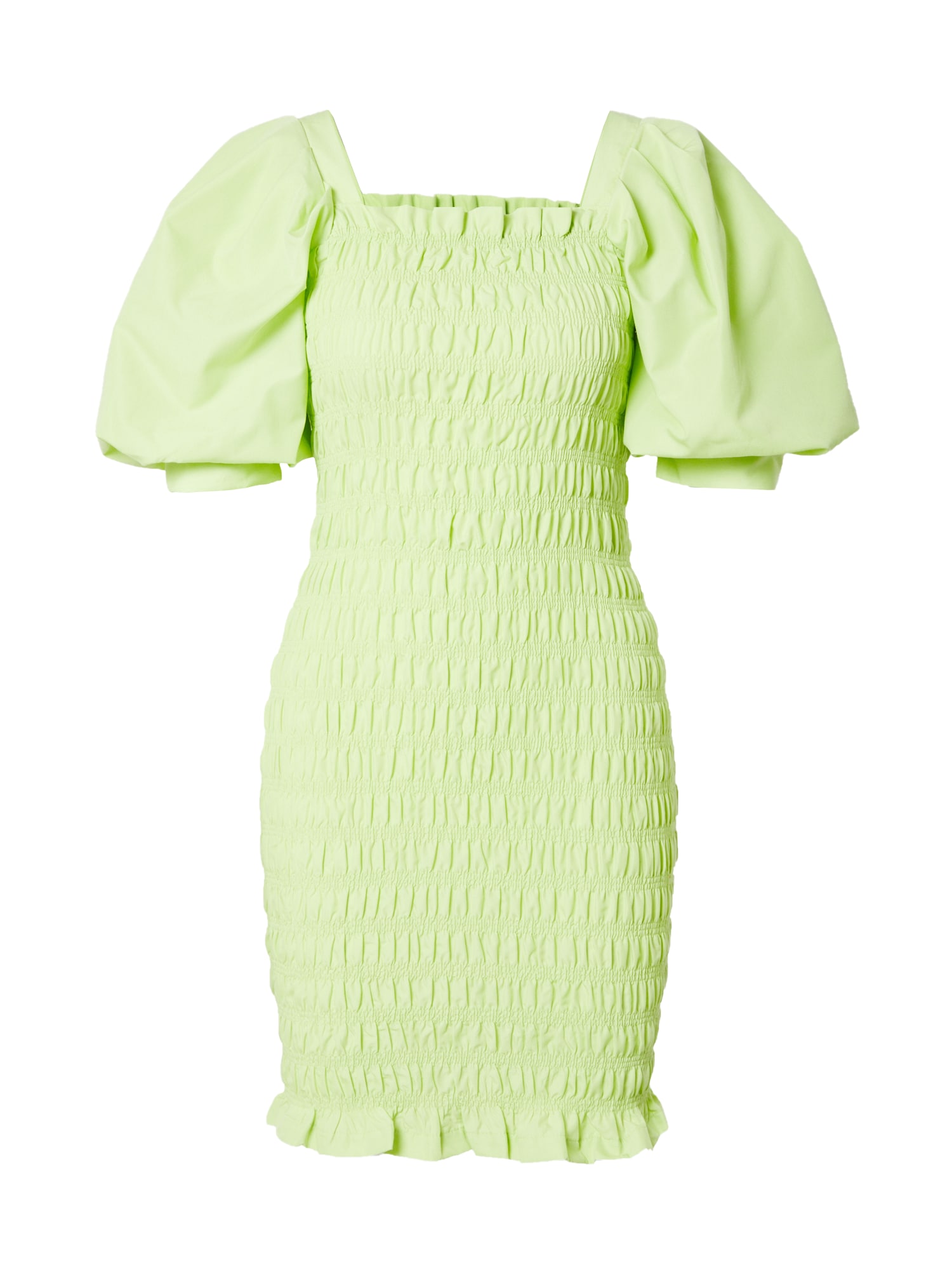 A-VIEW Suknelė 'Rikka' žaliosios citrinos spalva
