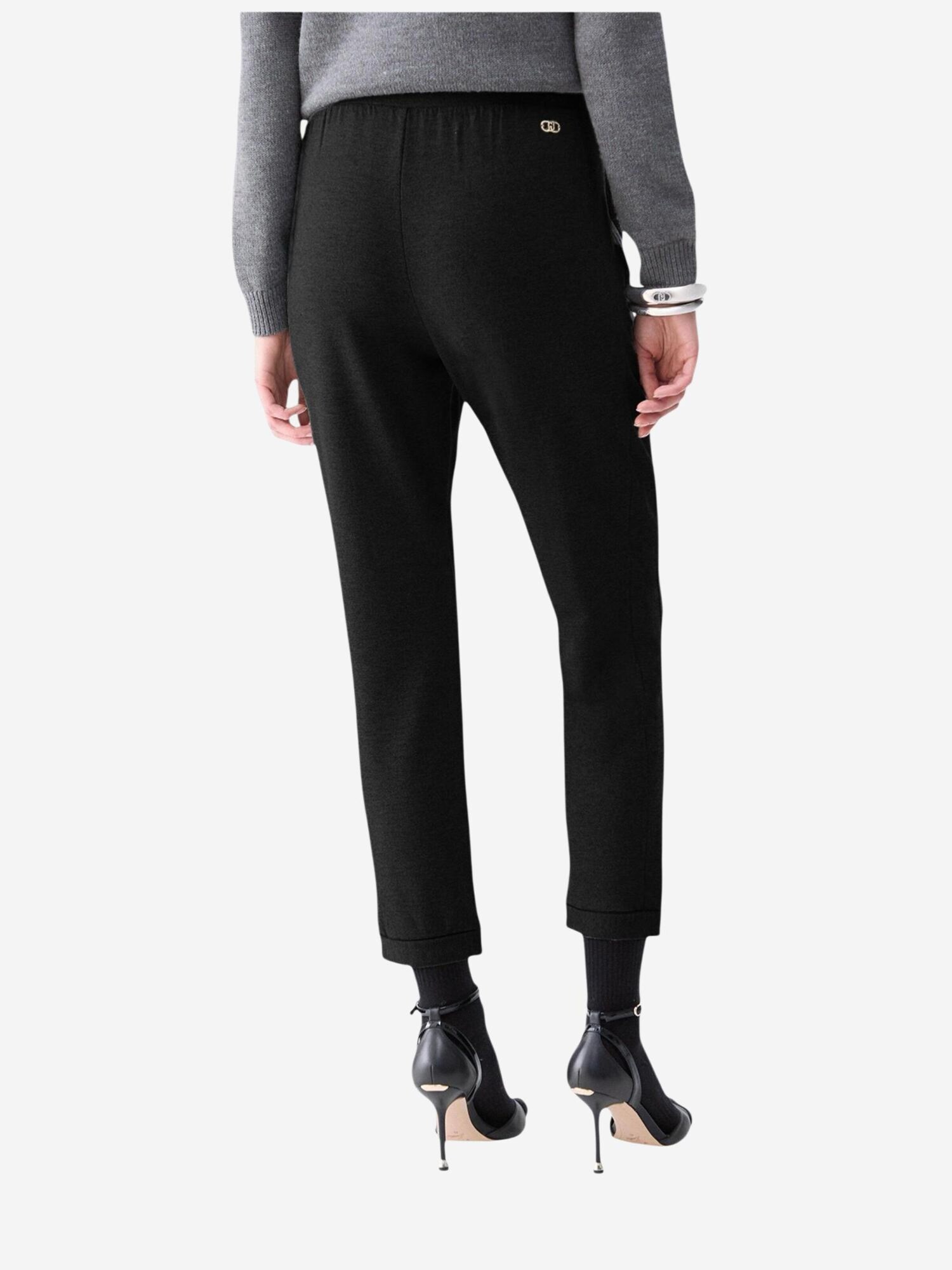 Liu Jo Pantalón deportivo 'ECS PANT.FELPA LUNGO TF6143 FS576' negro – imagen 3
