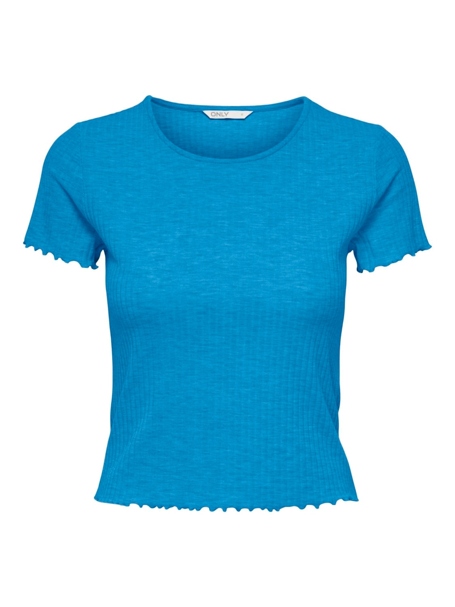 ONLY Marškinėliai 'EMMA' azuro spalva