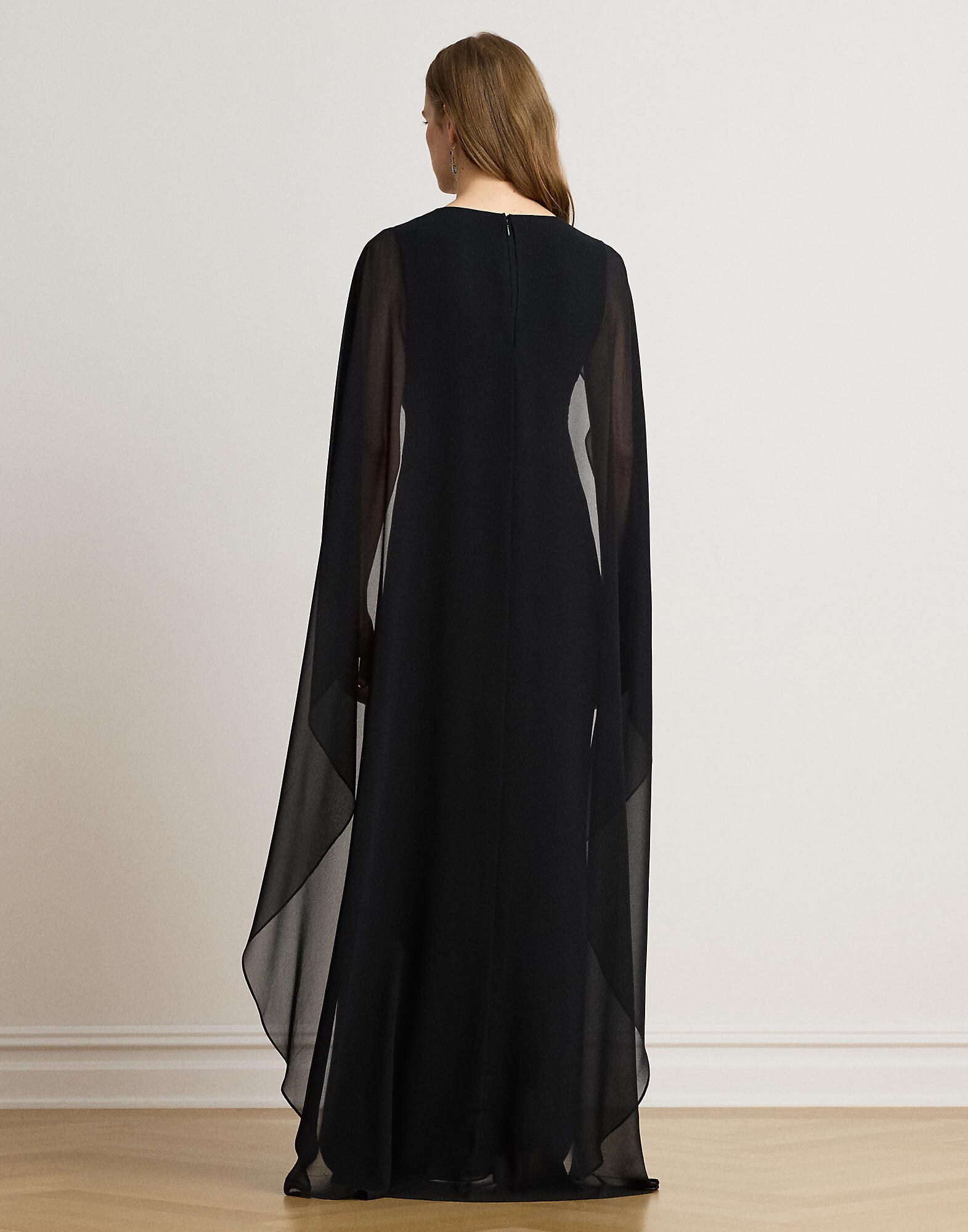 Lauren Ralph Lauren Vestido de noche  negro – imagen 3