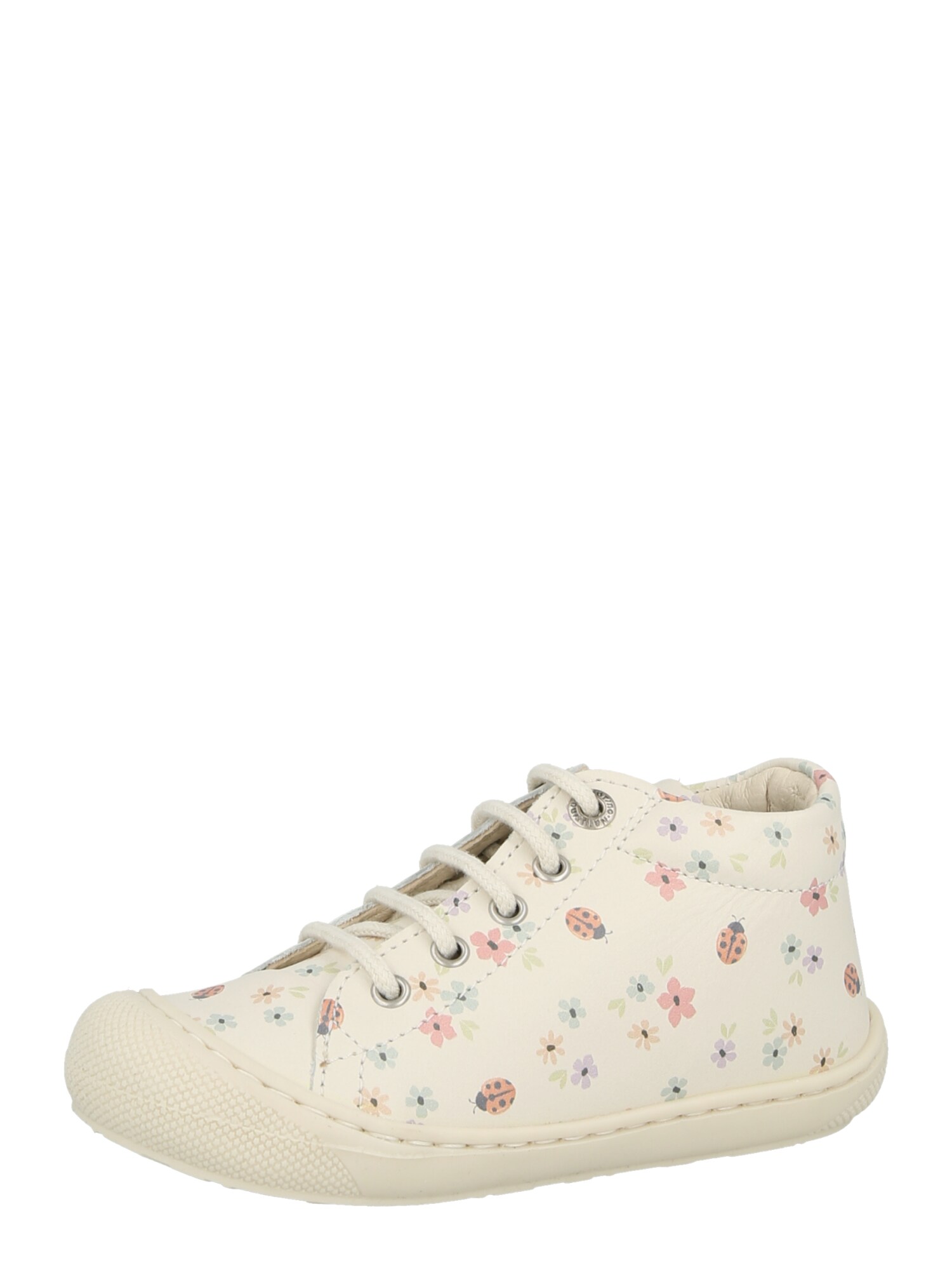 NATURINO Sneaker COCOON  albastru pastel / verde pastel / mov pastel / alb lână