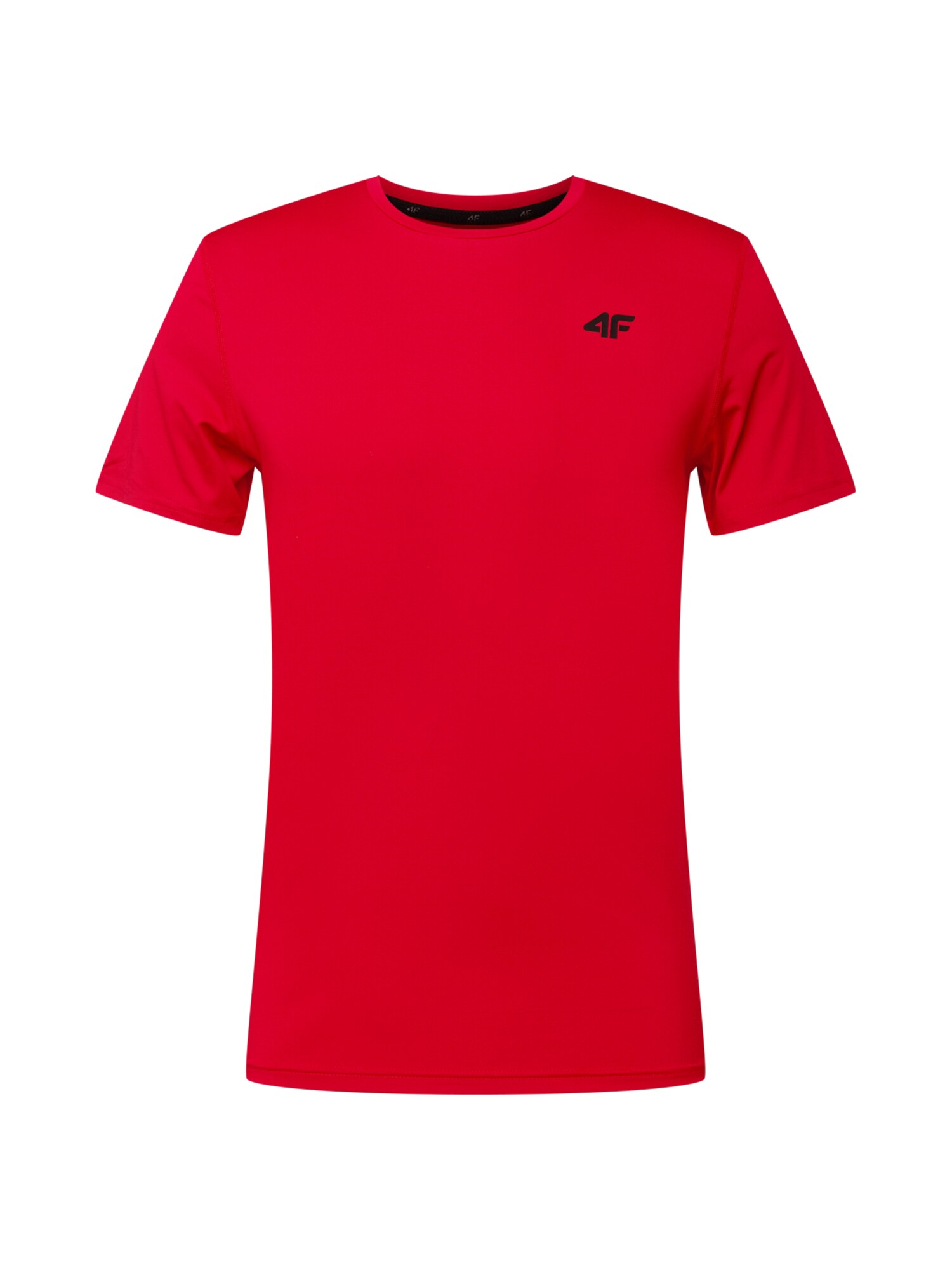 4F Sportiniai marškinėliai raudona / juoda
