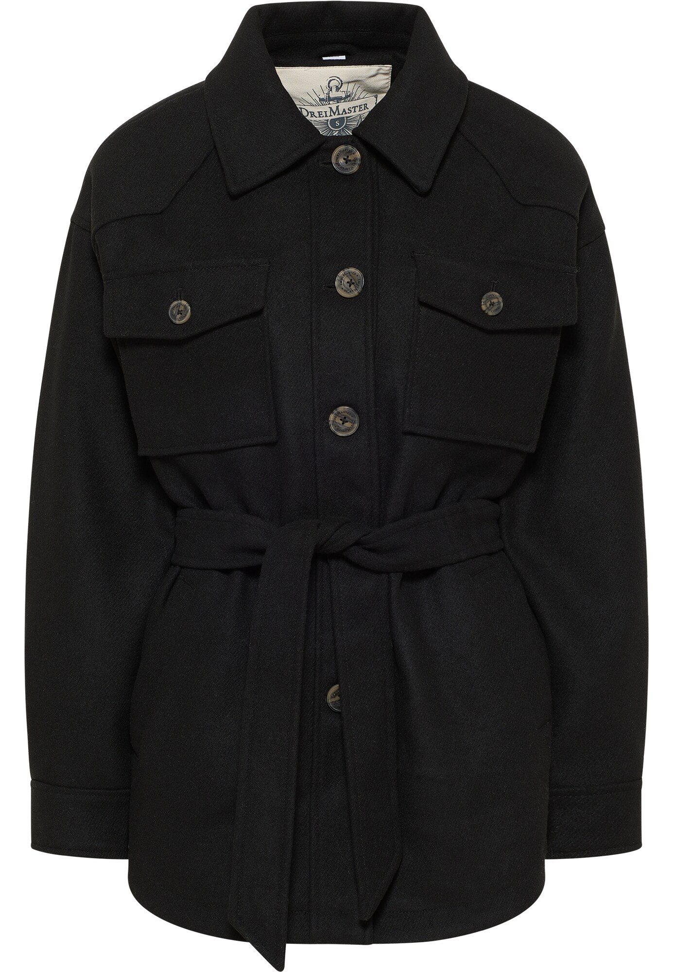 DreiMaster Vintage Geacă de primăvară-toamnă  negru