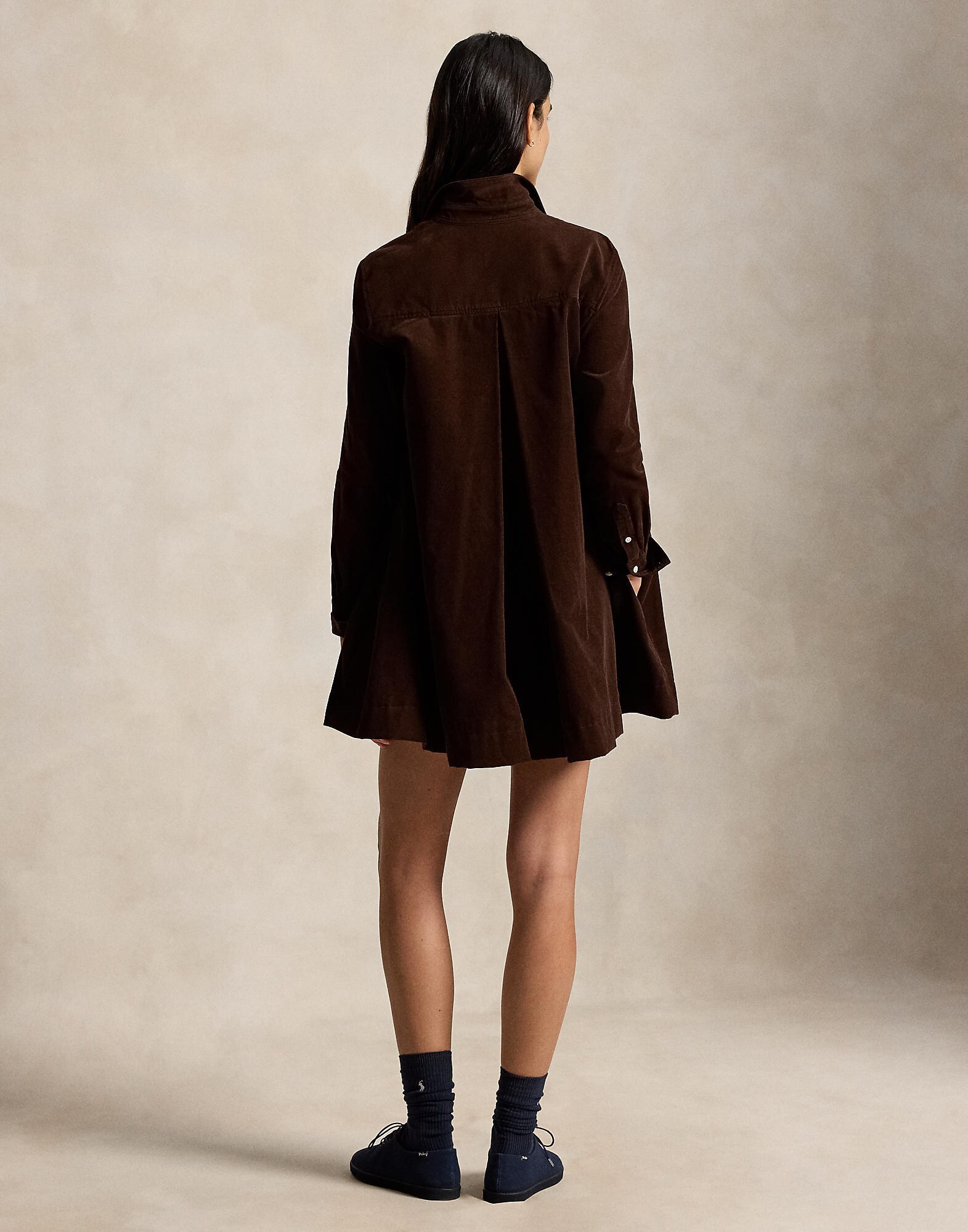 Polo Ralph Lauren Vestido '21 WALE' marrón oscuro – imagen 3
