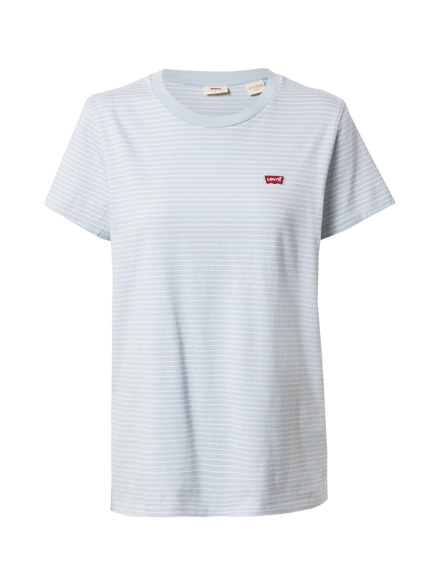 LEVI'S Тениска  пастелно синьо / червено / бяло